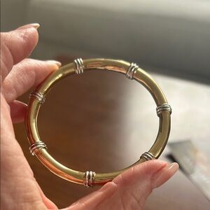 Vintage Ralph Lauren Gold and Silver Tone Bracelet